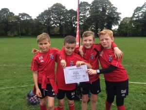 Ghyll Royd's Years 6 boys Cross Country runners