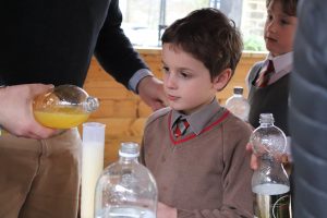 Ghyll Royd pupil takes part in science experiment