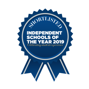 Independent Schools of the Year 2019 shortlisted rosette