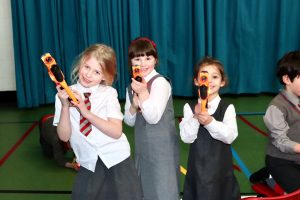 Wellbeing Week - Ghyll Royd children enjoyed laser tag with United Education for a wellbeing week treat